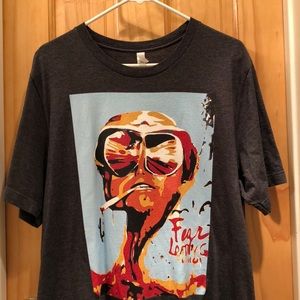 Fear and Loathing in Las Vegas tee XL dark grey